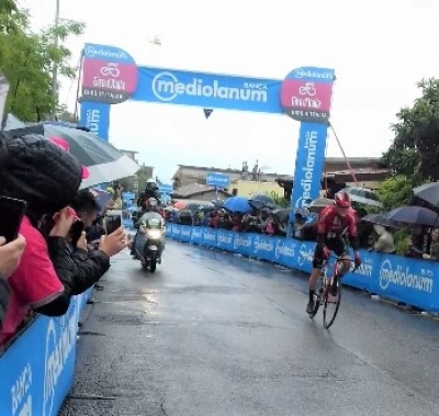 Il Giro d&#039;Italia a Sezze come una poesia