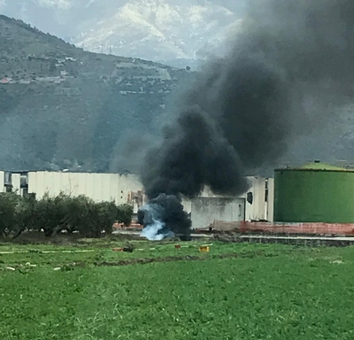 Sezze Scalo terra dei fuochi, due incendi di plastica