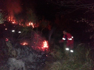 In fumo boscaglia tra Sezze e Bassiano. Secondo incendio fuori stagione