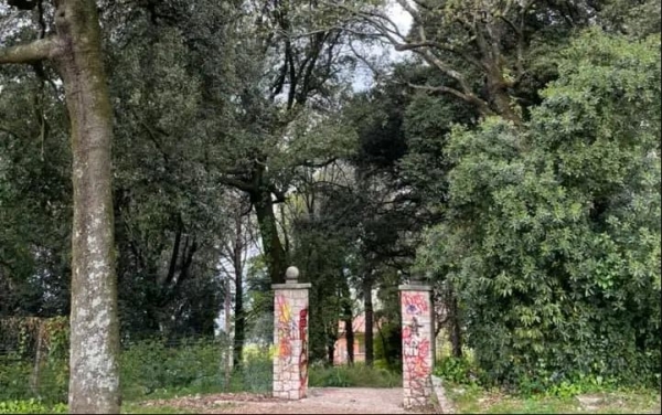 Nella foto il bosco dei Cappuccini di Sezze