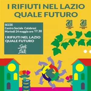 I RIFIUTI NEL LAZIO, QUALE FUTURO