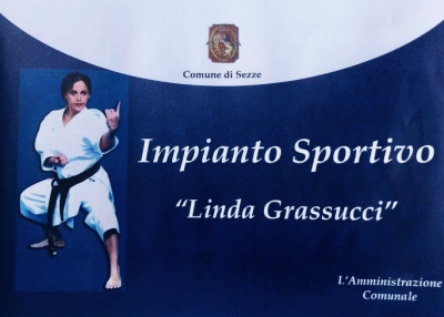 Fissata la data per la cerimonia di intitolazione a Linda Grassucci dell&#039;impianto sportivo