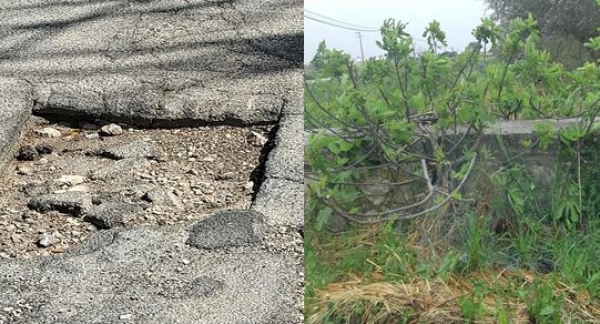 Buche e degrado, un territorio senza manutenzione