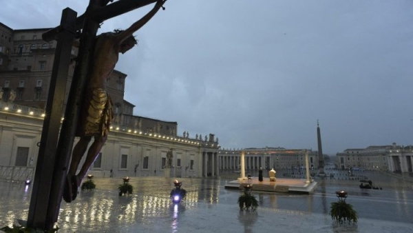 La Messa di Pasqua a casa